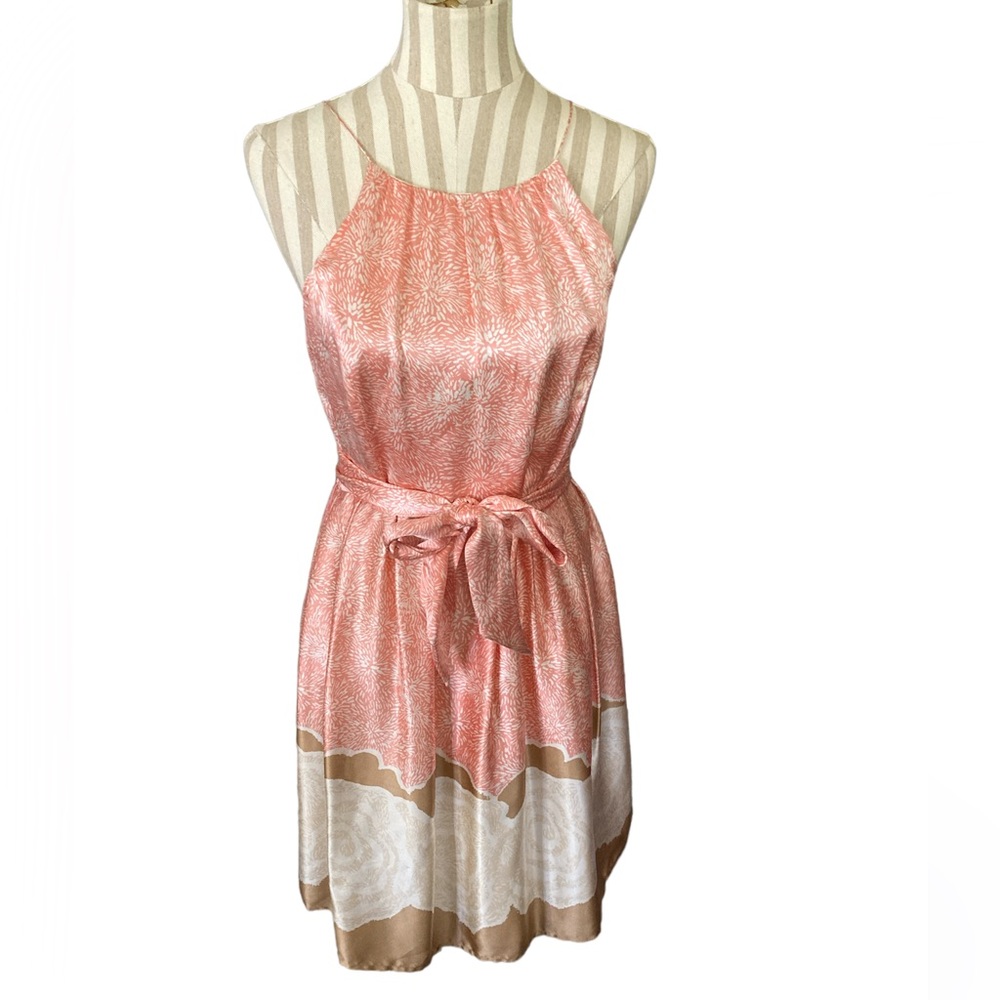 - Ellen Tracy Vintage Silk fit & flare dress
